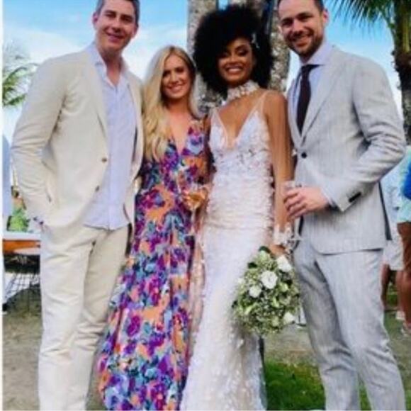 Nightcap Clothing Plum Rose Asymmetrical Skirt Kimono Maxi Dress Size M Coquette - Picture 2 of 15